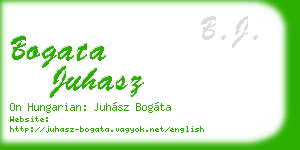 bogata juhasz business card